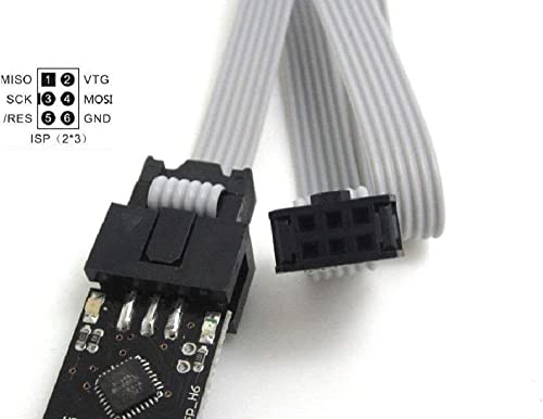 Fasizi USBASP USBISP AVR USBasp_H6 Programmer + 6 pin Cable ideal Support Win7 Win10 Linux - Image 3