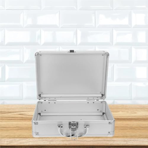 Malette aluminium sécurisée avec verrouillage à code pour homme