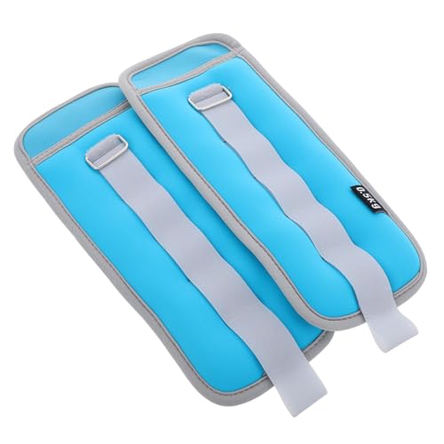 TOYZFRIENDY 2 piezas Pesas Tobillos y Muñecas Ajustables Cinturón de Peso para Entrenamiento Fitness Unisex para Correr y Gimnasio