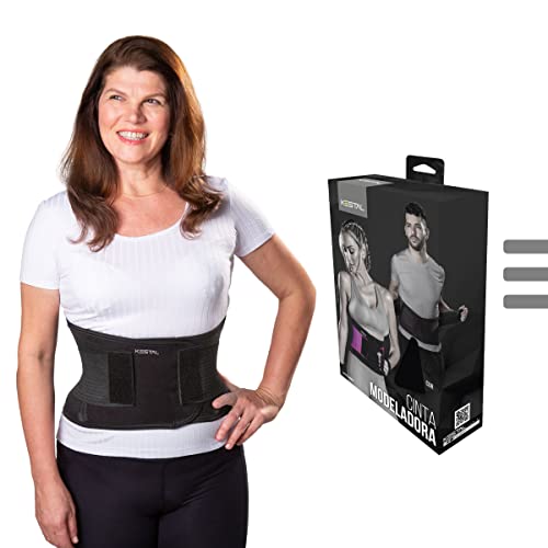 Cinta Ortopédica Modeladora Postura Ortopédica Saúde Kestal Ksn062 (Preto, M)