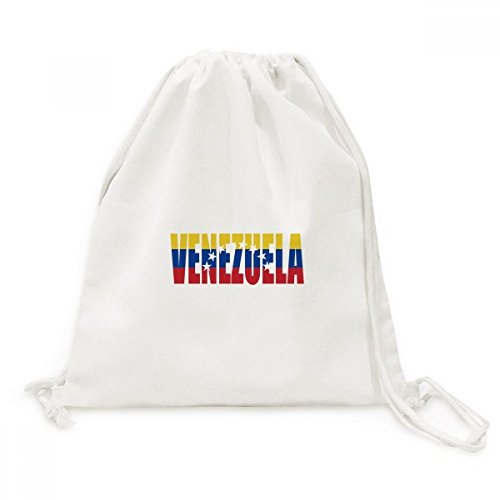 Sac à cordon Venezuela en toile pour vos sorties et randonnées