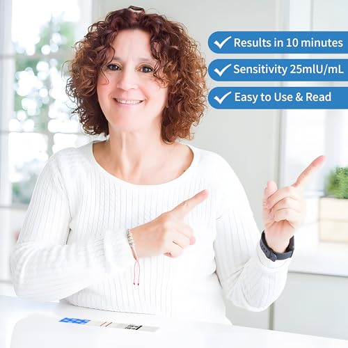 Image of Menopause Test Strips at Home, FSH Menopause Stage Indicator Perimenopause Test with 6pcs Urine Cups, Help Understand Your Ovarian Reserve, Determine Your Fertility and Menopause Levels, 6 Pack