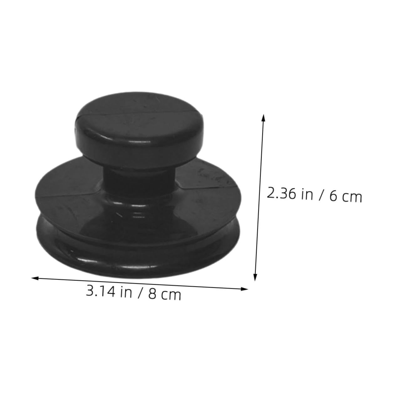 FUNOMOCYA Sound Bowl Suction Handles 2 Pack Fluorelastomer Lifting Tool for Singing Bowl Buddha Accessory