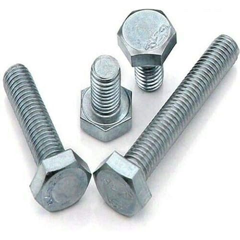 KADco M8 Bright Zinc Plated Hex Bolts Cover