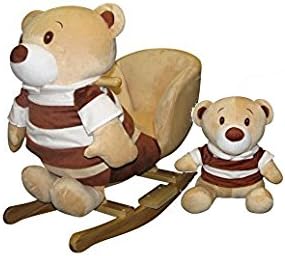 Buddy Bear Rocker, Brown, One Size