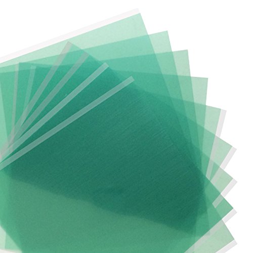 Gizmo Dorks Polyester Film PET Tape for 3D Printers and Printing, 9 x 12 inches, 10 Sheets per Pack - Thumbnail 2