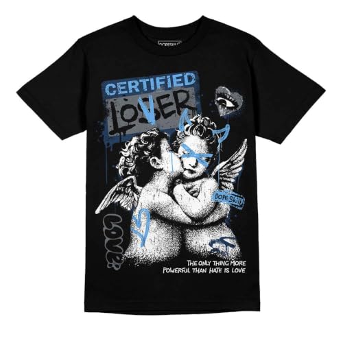 Image of DopeSkill Graphic Tee Streetwear Hip Hop Hypebeast Street Style Crew Neck Unisex T-Shirt Sneaker Colour Matching Shirts Angel