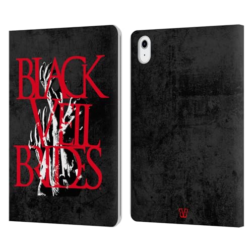 Étui portefeuille Black Veil Brides pour iPad Air 11 en cuir protection intégrale style rock