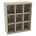 Tennsco - CC-40SD - Cubbie Cabinet: 34 1/2 in x 13 1/2 in x 42 in, 9 Compartments, 11/8 in x 13 1/2 in x 40 in