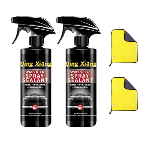 車用コーティング剤 500ML Qing Xiang Synthetic Spray Sealant 車用キズ補修スプレー クイックコーティングスプレー セラミックコーティング カーコーティング剤 撥水防汚 超耐久 耐高温 自動車用ナノコーティング剤 全車