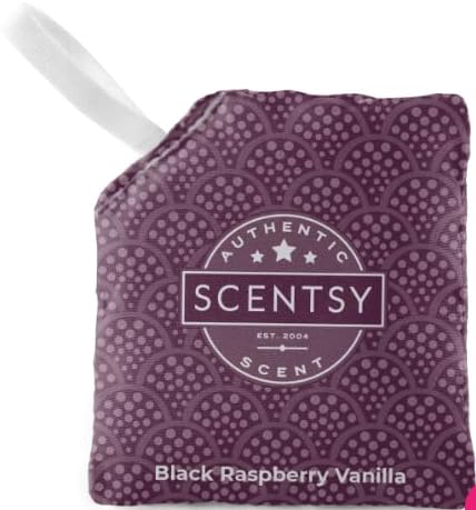 Scent Pak - Black Raspberry Vanilla 1 Perfumed Sachet - Sweet Berry & Creamy Vanilla Aroma Bag