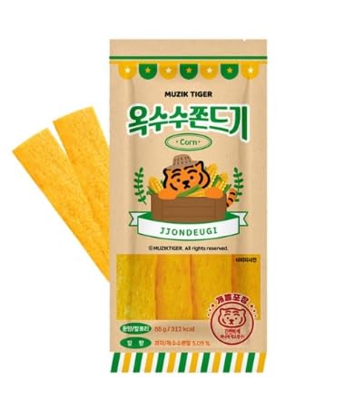 Snack coreano Jjondeugi variedad 2 pack 88g c/u miniatura 4
