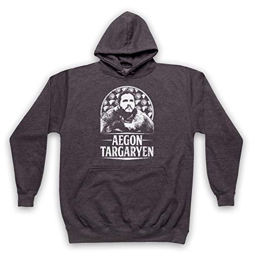 Sweat a capuche Jon Snow Aegon Targaryen pour adultes passionnés de fantastique
