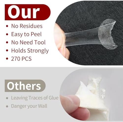 Focusound 52 Pack Acoustic Foam Panels 1" x 12" x 12" Sound Proof Foam Panles Soundproofing Noise Cancelling Wedge Panels for Home Office Recoding Studio with 300PCS Double-Side Adhesive - View 4