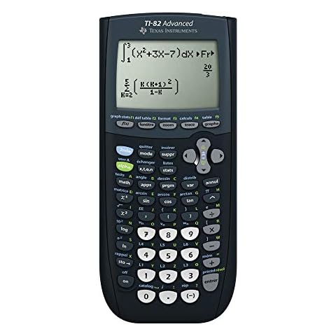 Calculatrice TI 82 Advanced Cover