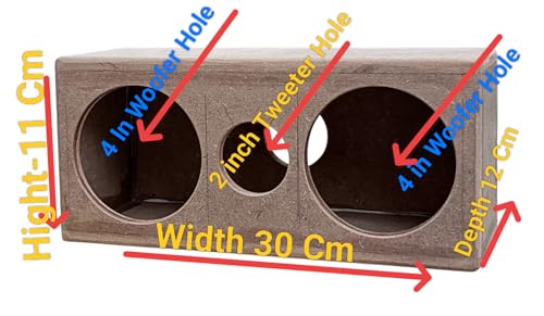 Image of Double 4 in & 2 in Center Speaker Box