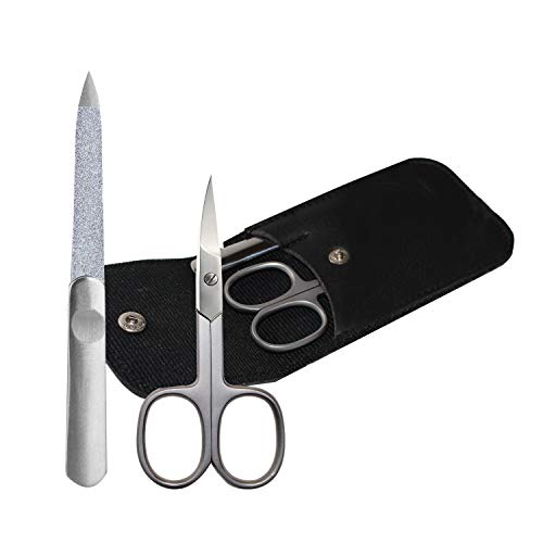 BEST BIZARRE.LY 8 Piece Cuticle Pusher Care Set - PROFESSIONAL Manicure Nail TOOLS - HIGH QUALITY - STAINLESS STEEL - Perfect For REPAIRING, FIXING, SHAPING, NIPPING and CLEANING Cuticles On ALL Nails