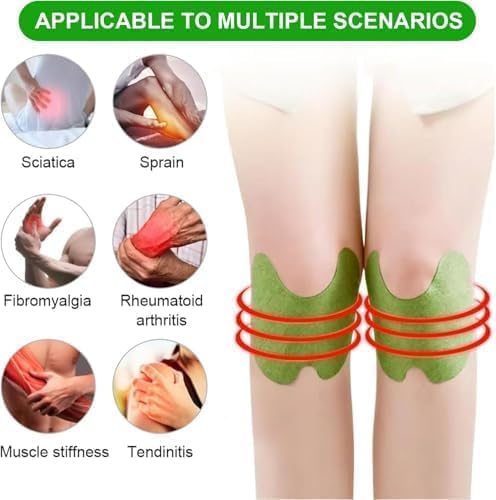 Image of VONT Herbal Knee Pain Relief Patches 20 Pcs Relief from PainJoint Knee Pain Relief Products