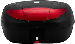 Baú Para Moto 45 Litros | Capacidade Grande | Com Suporte E Kit FixaçãO Universal