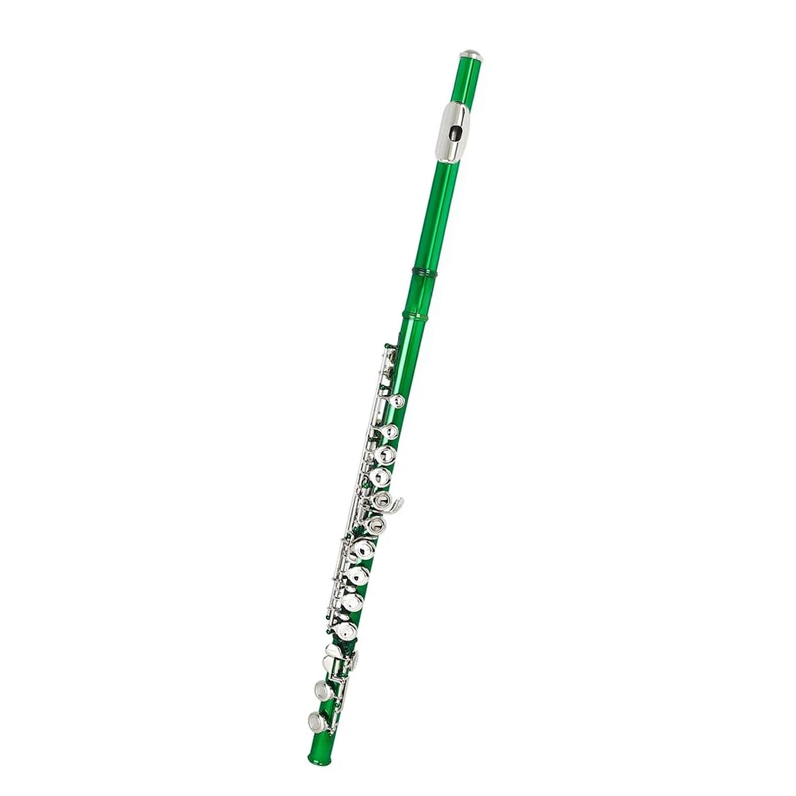 flet prosty Flet 16-otworowy Instrument z pudełkiem Śruba Narzędzie Otwór Klucz Biały miedziany flet Początkujący Instrument dęty drewniany