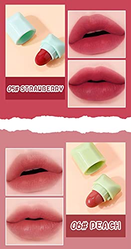 8-Pcs-Mini-Candy-Matte-Lipstick-Set-Velvet-Lipstick-Set-Nonstick-Cup-Easy-To-Color-Long-lasting-Waterproof-Swab-Lipstick-Makeup-Gift-Set SURORAIN 8 Pcs Mini Candy Matte Lipstick Set Velvet Lipstick Set Nonstick Cup Easy To Color Long-lasting Waterproof Swab Lipstick Makeup Gift Set