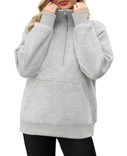 OFEEFAN-Quarter-Zip-Sweatshirts-For-Women-Pullover-Oversized-Hoodies-Sweaters-Fall-Outfits-Winter-Clothes-Thumb-Hole-2024 41491QQhkmL
