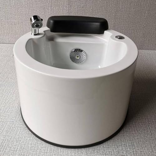 Spa de pies portátil de acrílico con masaje y luz miniatura 3