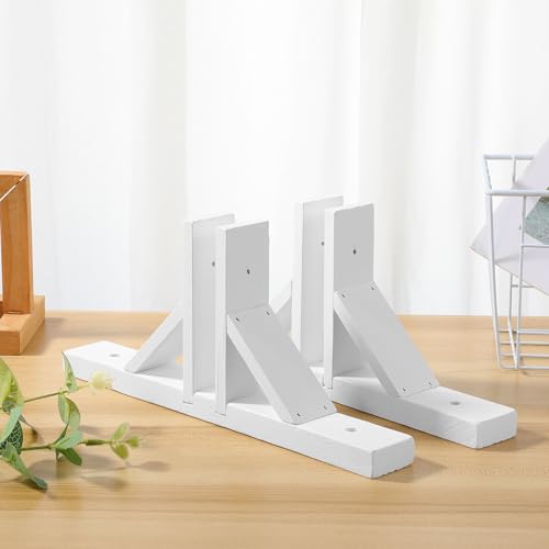 Bases de fijación resistente Veemoon soportes para valla de jardín reutilizables de plástico 6