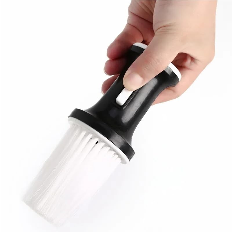 Brosse Douce For Couper Les Cheveux, Plumeau For Le Visage Et Le Cou, Brosses De Barbier Propres, Outils De Coiffure For Salon De Coiffure, Accessoires For Barbier | White
