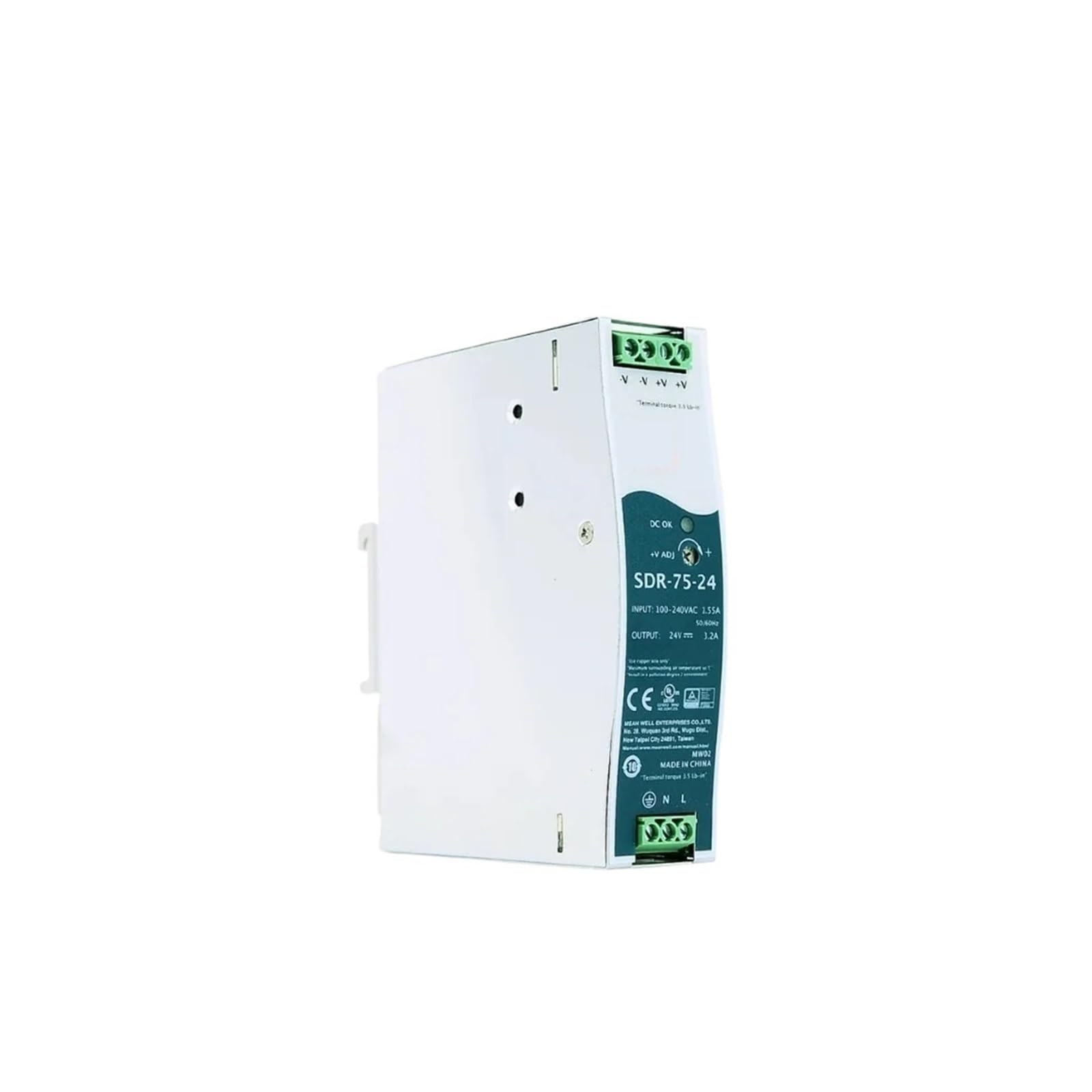 BALYDLUL SDR-75-48 DC 24V 1.6A 76.8W Single Output Power Supply