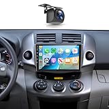 2+64G Car Stereo for Toyota RAV4 2006-2012 Wireless Carplay Android Auto,9“ IPS Touch Screen, Android13/GPS/WiFi/EQ DSP Audio/Bluetooth/SWC+AHD Backup Camera for RAV4 Radio