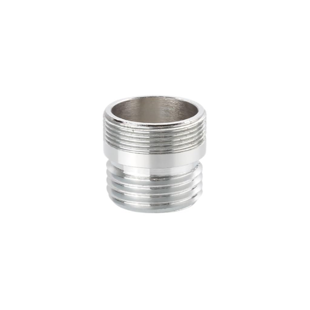 Faucet Adapter M16/M18/M20/M22/M24/M28/M32 External Thread to 4 Points G1/2 External Thread Coarse Thread Brass Faucet Filter Accessory Bathroom Garden Tap Adapter, 1 Pcs(M22-4 Points G1/2)