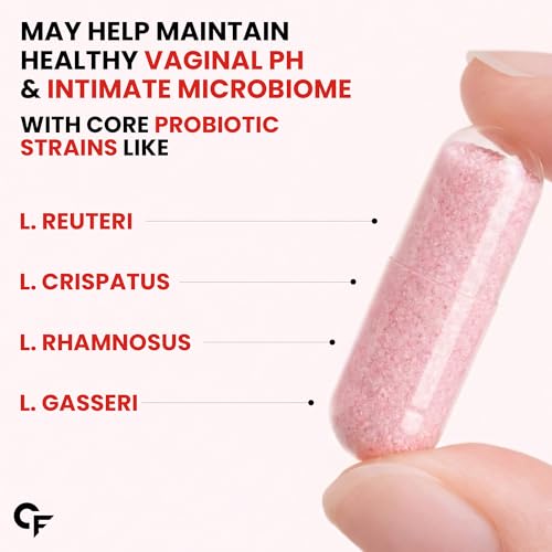 Image of Carbamide Forte Women's Probiotics Supplement 60 Billion CFU | Gut Health Supplements with Cranberry Extract | Pre & Probiotics Supplement for Gut Health | 60 veg Capsules