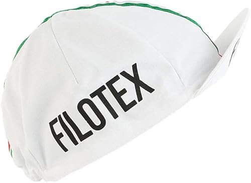 Vintage Team Cycling Caps - Anti Sweat Caps for Stand-Alone or Under Helmet Team Jersey Caps, Outdoor Caps, Made in Italy