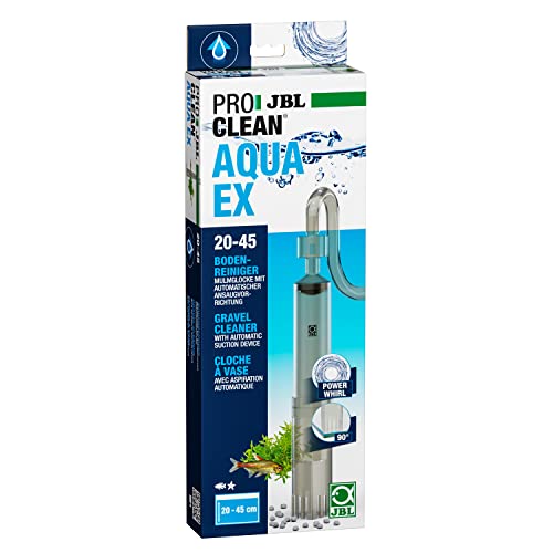 JBL PROCLEAN AQUA EX 20-45, 6142700, Bodengrundreiniger, Für Aquarien von 20 - 45 cm Höhe, Mulmglocke