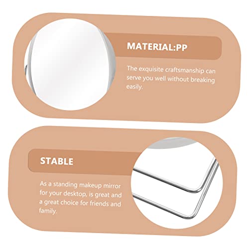 Espejo de Maquillaje Dobles Cara con Base Giratoria miniatura 3