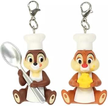 ディズニー　チップ＆デール　キーチェーン　4個セット Amazon.co.jp: チップ＆デール キーチェーン キーホルダー