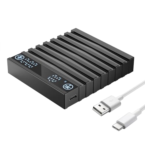 HUAJUN Mini Kaffeewaage mit Timer, Hochpräzise 2kg/0.1g Digitale Küchenwaage für Espresso & Kaffeezubereitung, Tragbare Automatische Zeiterfassung mit g/oz/ml Einheiten (USB-C)