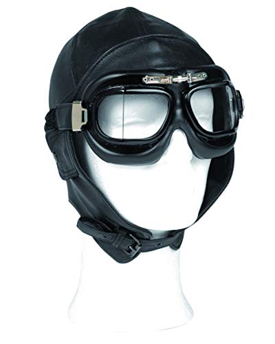 Casque Pilote en Cuir Mil-Tec