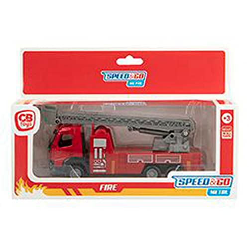 Hogar y Mas CAMIÓN Bomberos Juguete para NIÑOS 21X6X14CM - A
