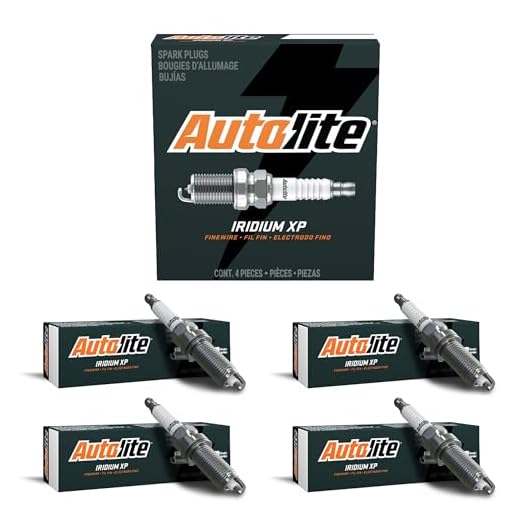 Autolite Iridium XP Automotive Replacement Spark Plugs, XP3924 (4 Pack)