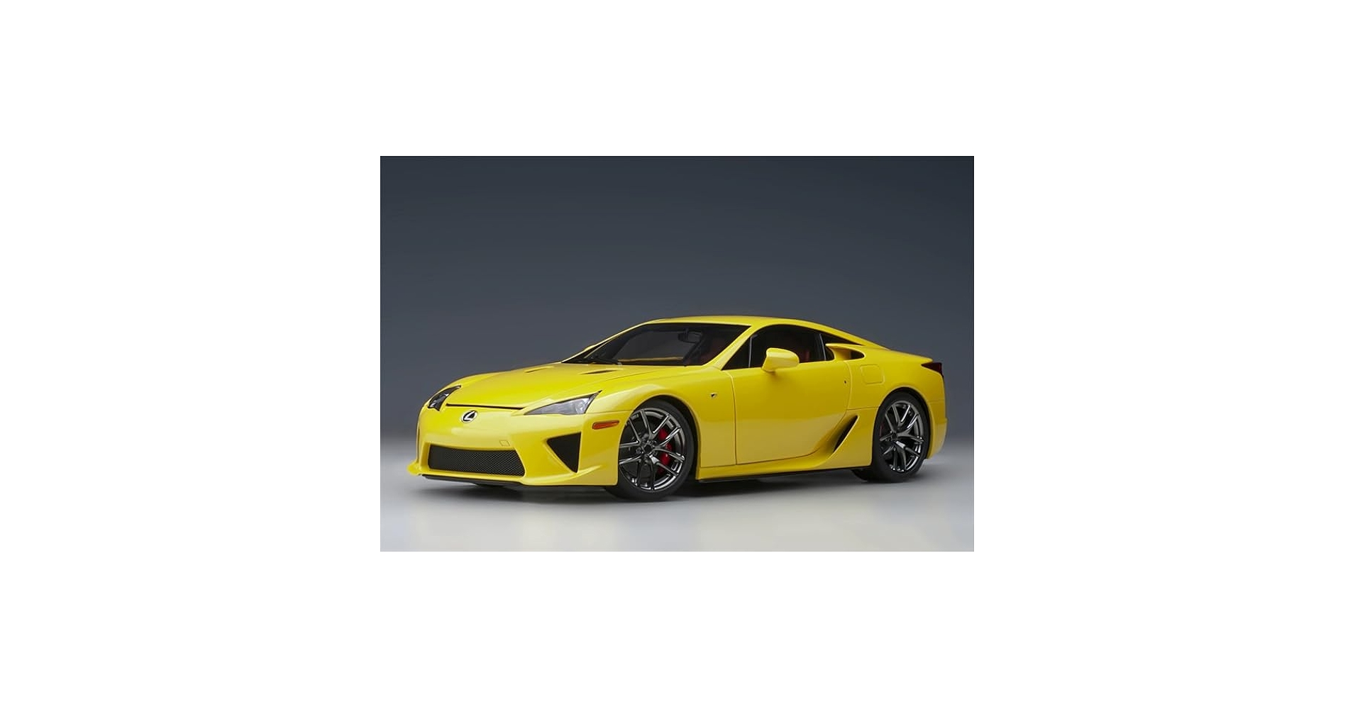 Amazon.com: for AUTOART for Lexus for LFA Car Yellow 1:18