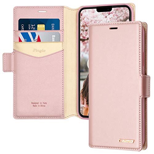 Fingic for iPhone 11 Pro Case,iPhone 11 PRo Phone Case Wallet with 2 Card Holders PU Leather Kickstand Non-Slip Shockproof TPU Rugged Bumper Full Body Protective Flip Case for iPhone 11 Pro,5.8"