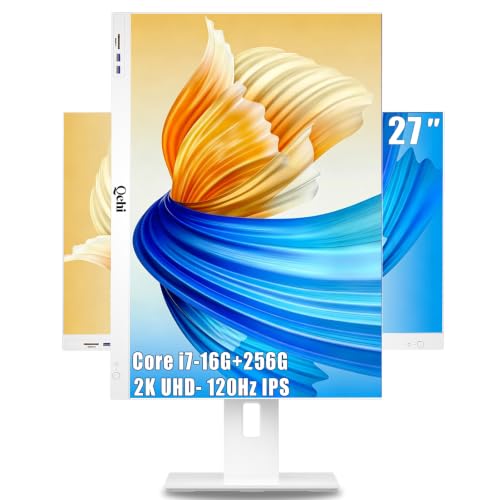 Image of All‑in‑One Desktop PC, 27‑inch 2K QHD 120Hz IPS Display