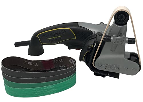 Pro Sharpening Supply 3/4X12 Super Strop Belt Pack 2 Leather Honing Belts & Assortment Of Fits Ken Onion Work Sharp With White And Green Polishing Compounds (8 Assortment) #TOP2