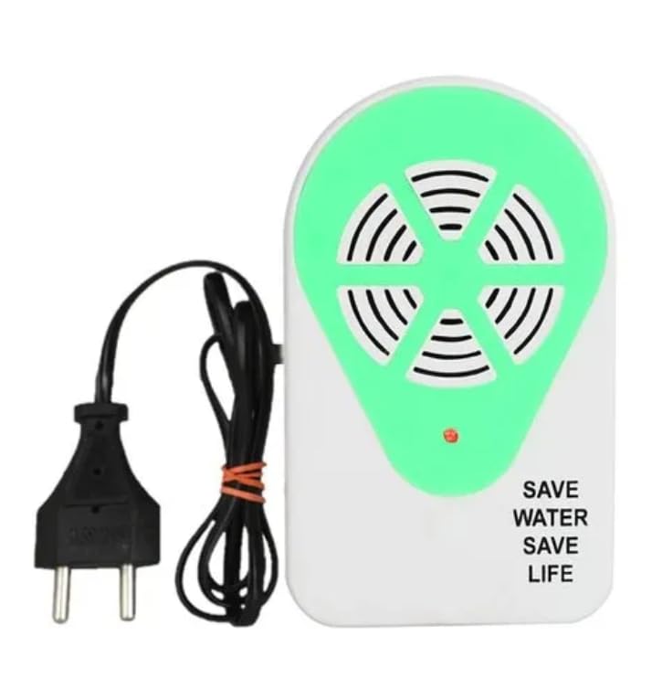 D. E. S 019 Water Tank Overflow Alarm with Free Sensor (Pack of 1) Wired Sensor Security System (Green, White)-picture-14