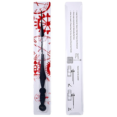 Shappy SHAPPY-CLOCK MOVEMENT-01 12 Inches Long Spade Hands Clock Hands thumb #6