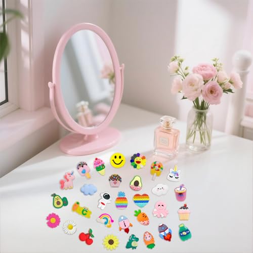 Image of Cartoon Shoe Charms, for Clog Decoration Cartoon Anime Charms Shoe Accessories, PVC Shoe Charms Decoration for Kids Teens Boys Girls Men Women Party Birthday Gifts