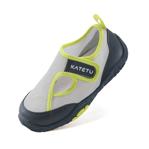 Toddler Sandals for Boys and Girls,Breathable Mesh Kids Water Sandals with Closed Toe,Lightweight Non Slip Summer Beach Shoes for Outdoor Play 2 Littl