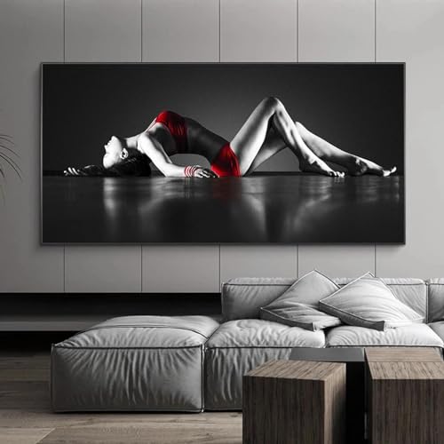 Tableau nu femme sexy affiche grand format pour décorer un salon